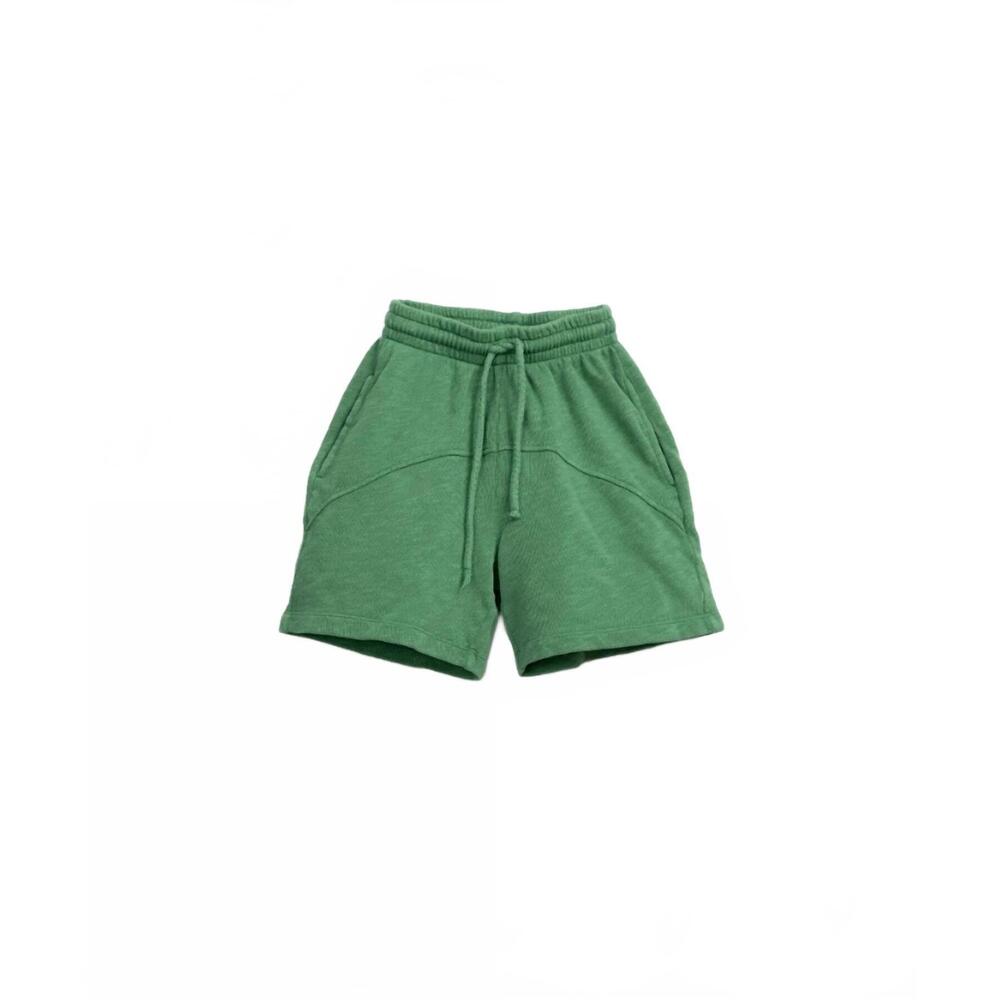 NEW PLAY UP boy's fleece shorts in green